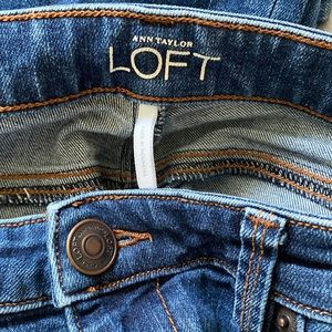 modern straight cropped/ capri -Ann Taylor LOFT